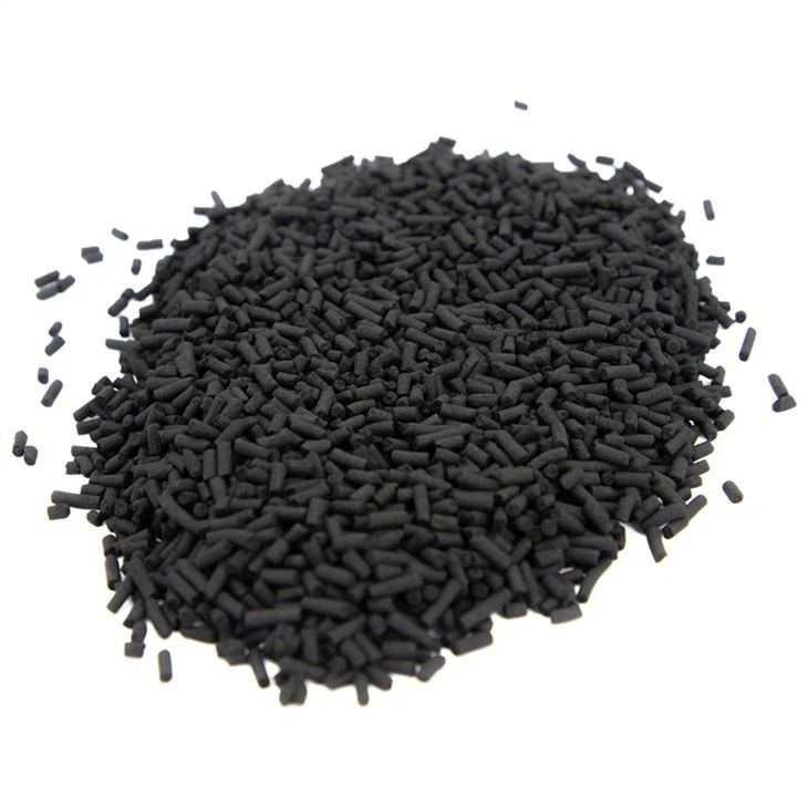 4mm Columnar Coconut Shell Activated Carbon Adsorbent CAS 64365-11-3