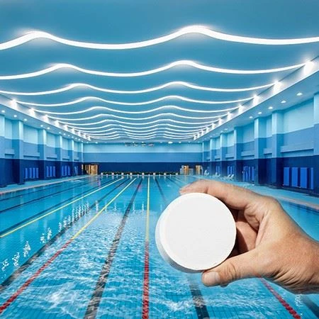 Swimming Pool Disinfection Instant Tablets Water Treatment Reagent
