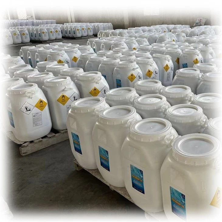 45kg Plastic Drum Bleach Water Treatment Calcium Hypochlorite Granular For Water Treatment